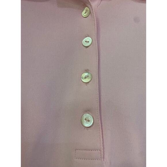 Women's Peter Millar Pink Perfect Performance Polo Size L - Picture 6 of 8